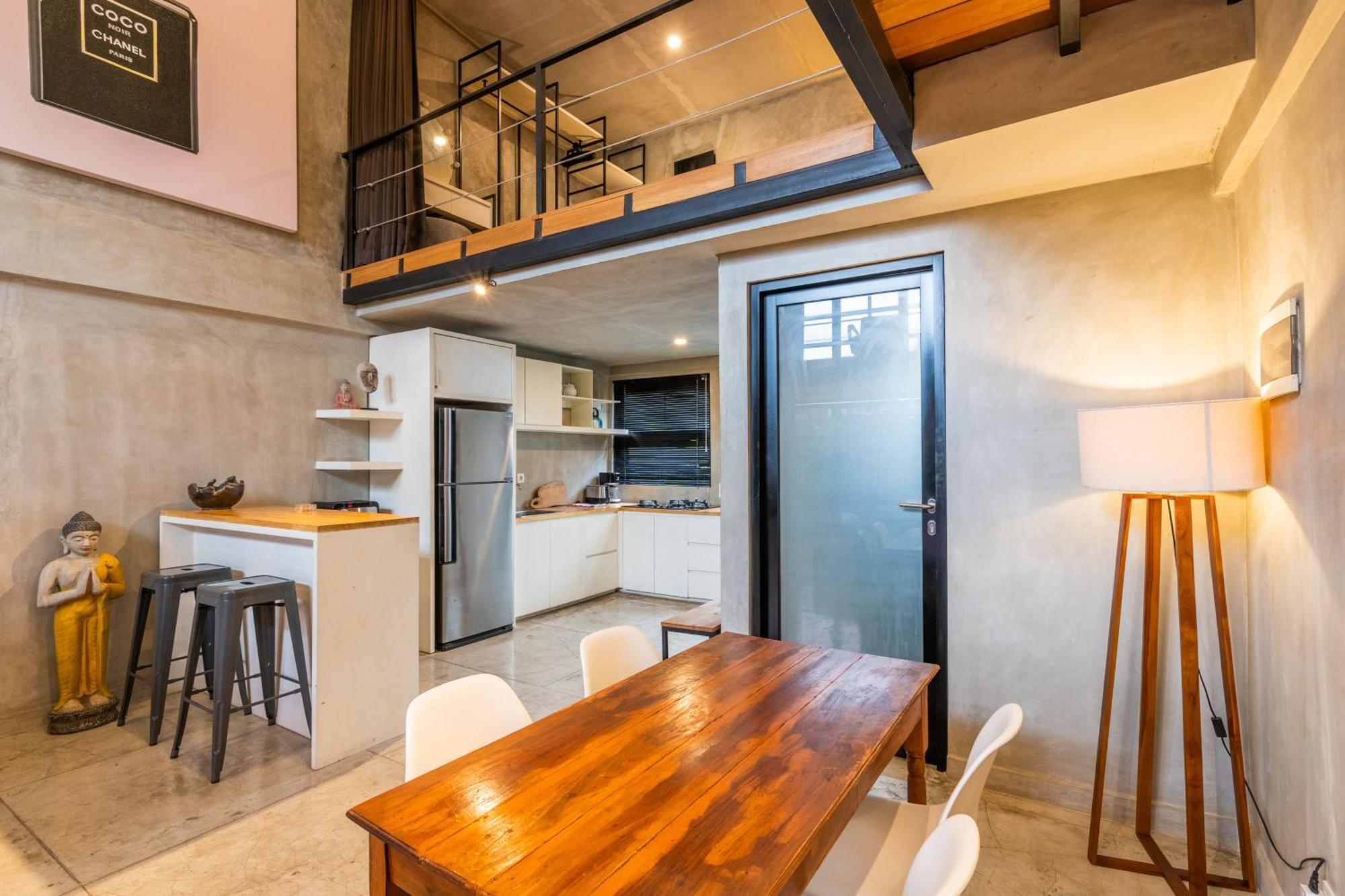 Ferienwohnung Berawa Lofts Canggu Exterior foto