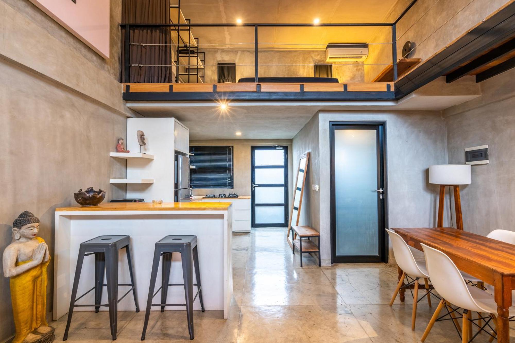 Ferienwohnung Berawa Lofts Canggu Exterior foto
